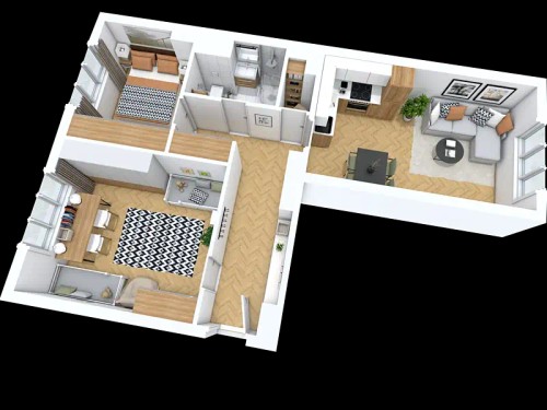 Prodaný byt 2+1 54 m²
