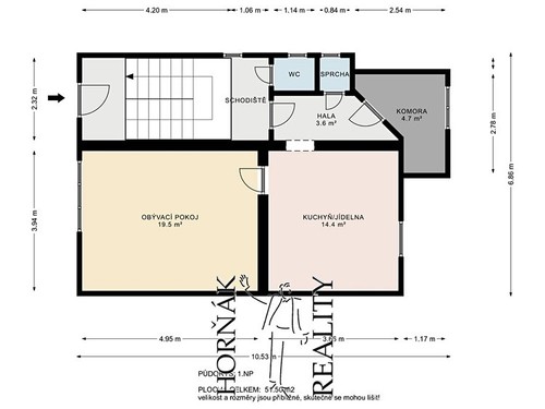 Prodaný dům 124 m², pozemek 320 m²