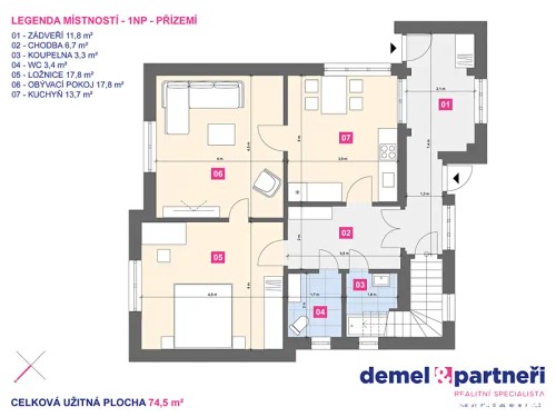 Prodej domu 169 m², pozemek 690 m²