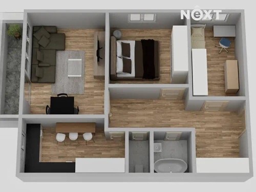 Prodaný byt 3+1 63 m²