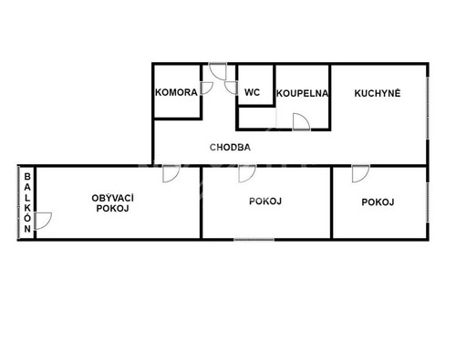 Prodaný byt 3+1 63 m²