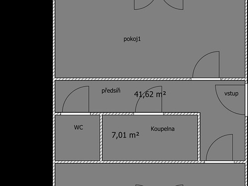 Prodaný byt 1+1 41 m²