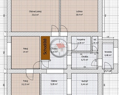 Prodaný dům 300 m², pozemek 873 m²