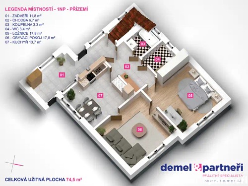 Prodej domu 169 m², pozemek 690 m²