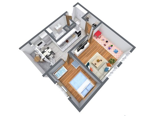 Prodaný byt 2+1 52 m²