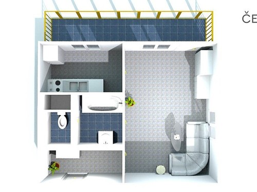 Prodaný byt 1+1 26 m²