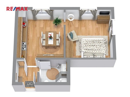 Prodaný byt 1+1 32 m²