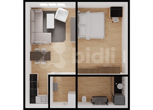 Prodaný byt 2+kk 56 m²