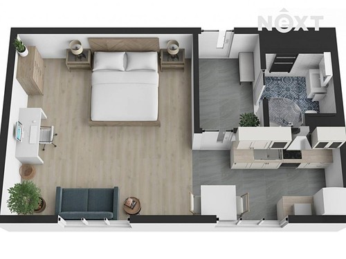 Prodaný byt 1+kk 41 m²