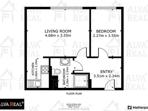 Prodaný byt 2+kk 39 m²