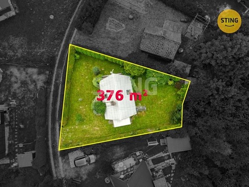 Prodaná chata 50 m², pozemek 376 m²