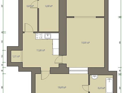 Prodaný dům 65 m², pozemek 559 m²