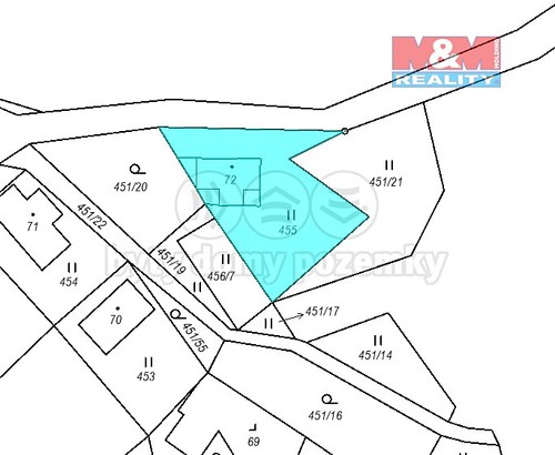 Prodaná chata 85 m², pozemek 747 m²