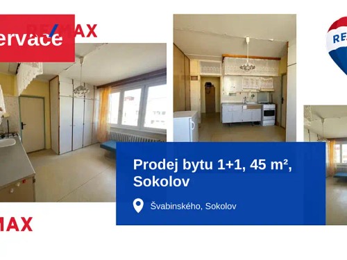 Prodaný byt 1+1 45 m²