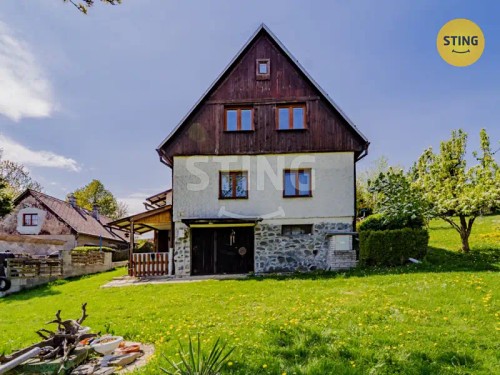 Prodej chaty 210 m², pozemek 1980 m²