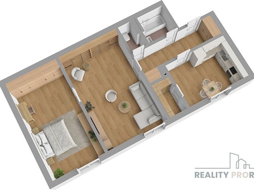 Prodaný byt 2+1 65 m²