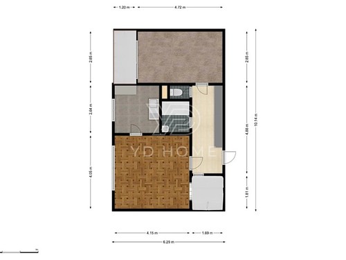 Prodaný byt 2+1 52 m²