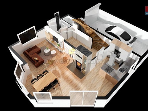 Prodaný dům 107 m², pozemek 544 m²