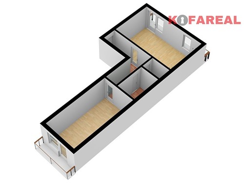 Prodaný byt 2+kk 49 m²