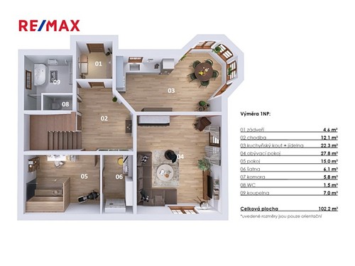 Prodaný dům 195 m², pozemek 848 m²
