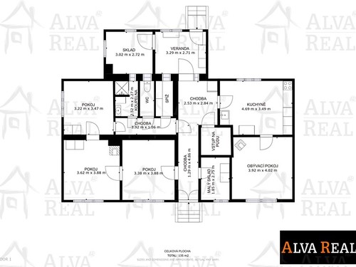Prodaný dům 135 m², pozemek 943 m²