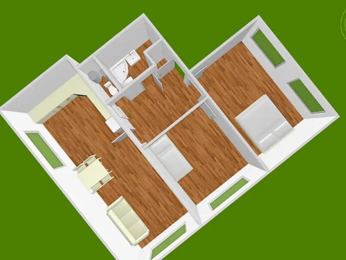 Prodaný byt 3+kk 72 m²