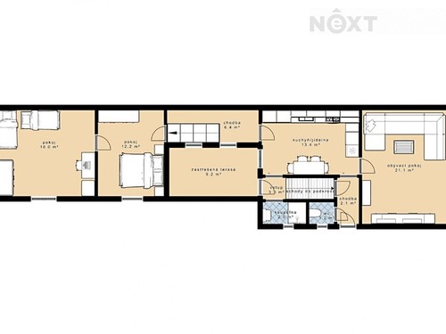 Prodej domu 105 m², pozemek 501 m²