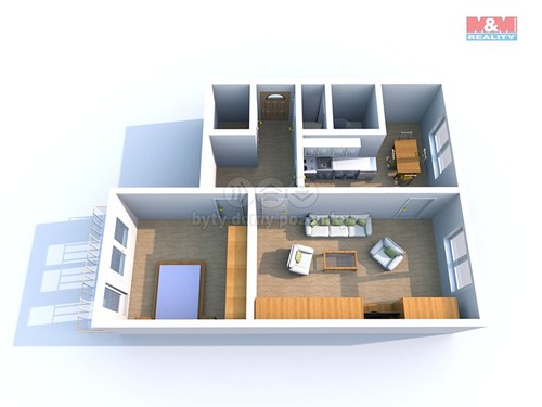 Prodaný byt 2+1 62 m²