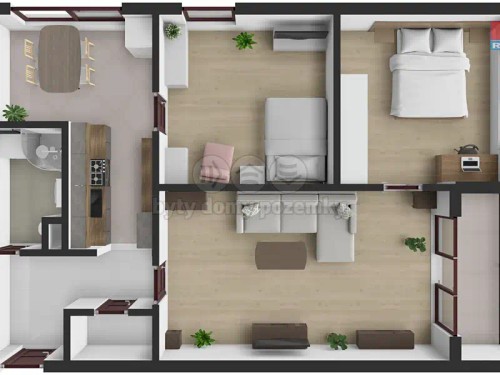 Prodaný byt 3+1 69 m²