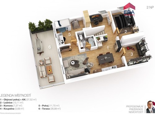 Prodaná chalupa 175 m², pozemek 343 m²