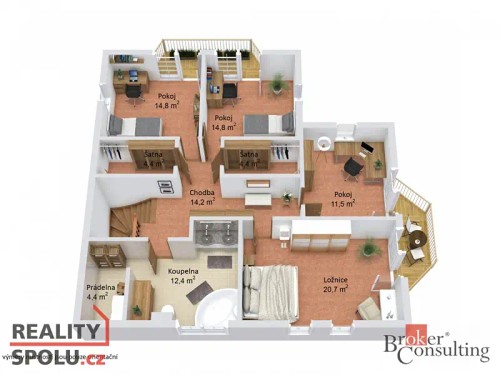 Prodej domu 202 m², pozemek 965 m²
