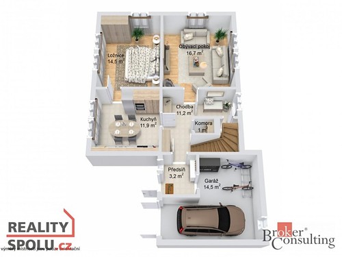 Prodaný dům 120 m², pozemek 603 m²