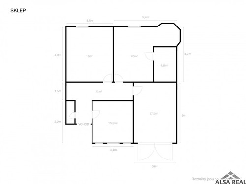 Prodaná vila 396 m², pozemek 1181 m²