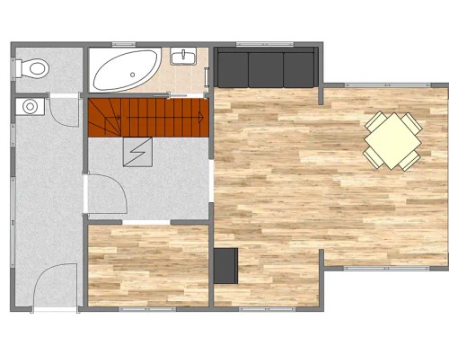 Prodej chaty 68 m², pozemek 389 m²