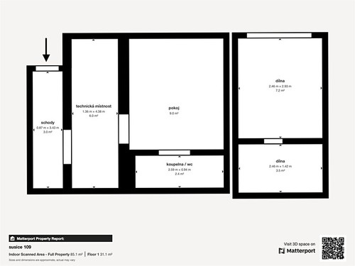 Prodaná chata 92 m², pozemek 567 m²