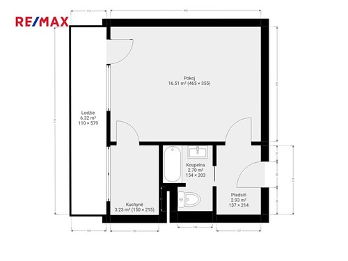 Prodaný byt 1+1 27 m²