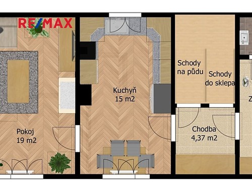 Prodaný dům 75 m², pozemek 378 m²