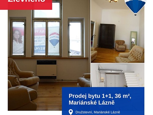 Prodaný byt 1+1 36 m²