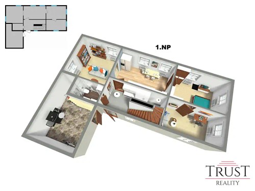 Prodej domu 444 m², pozemek 710 m²