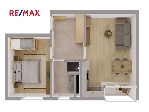 Prodaný byt 2+kk 52 m²