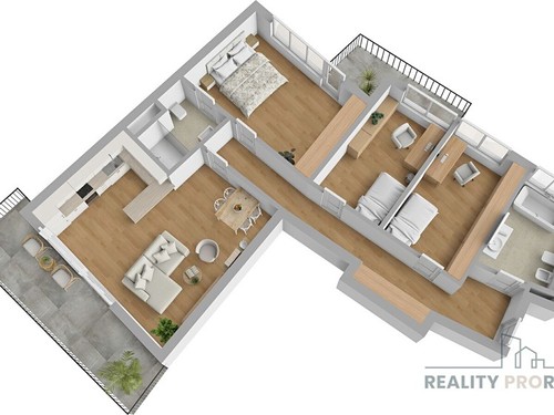 Prodaný byt 4+kk 105 m²