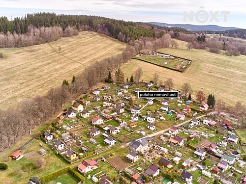 Prodaná chata 25 m², pozemek 398 m²