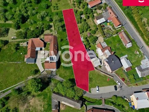 Prodej stavebního pozemku 800 m²