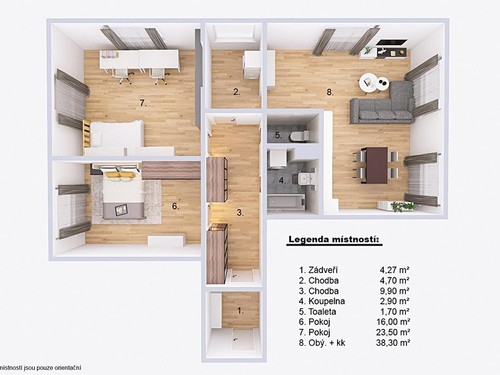 Prodaný byt 3+1 101 m²