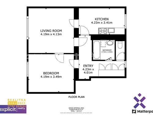 Prodaný byt 2+1 59 m²