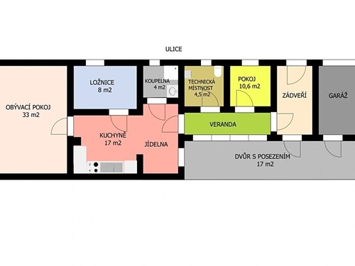 Prodaný dům 80 m², pozemek 131 m²
