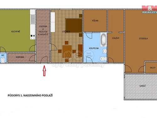 Prodaný dům 90 m², pozemek 373 m²