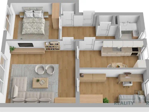 Prodaný byt 3+1 60 m²