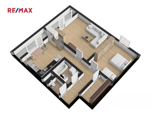 Prodaný byt 2+1 56 m²