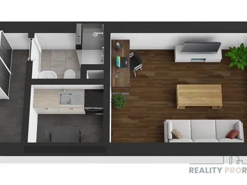 Prodaný byt 1+kk 27 m²